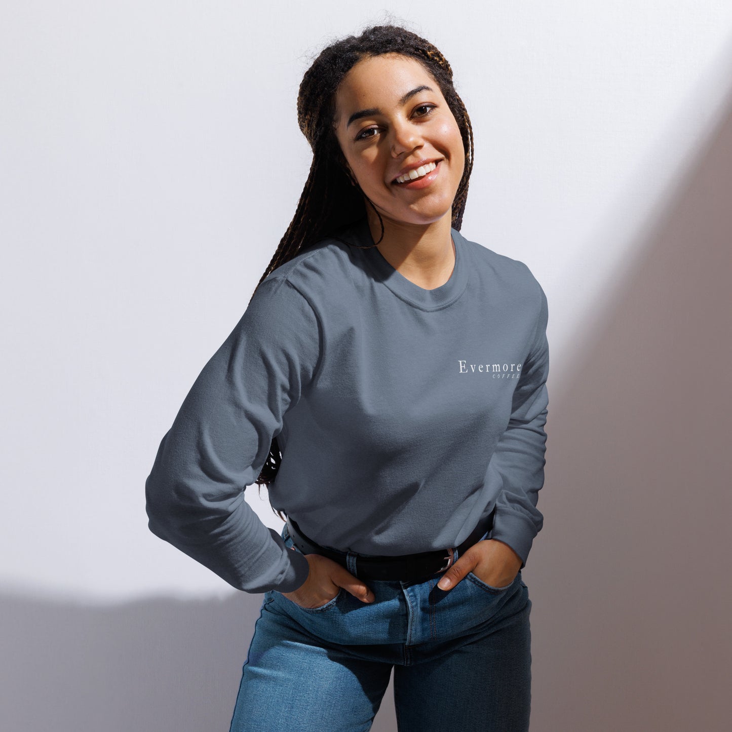 Evermore Coffee Long-Sleeve Shirt
