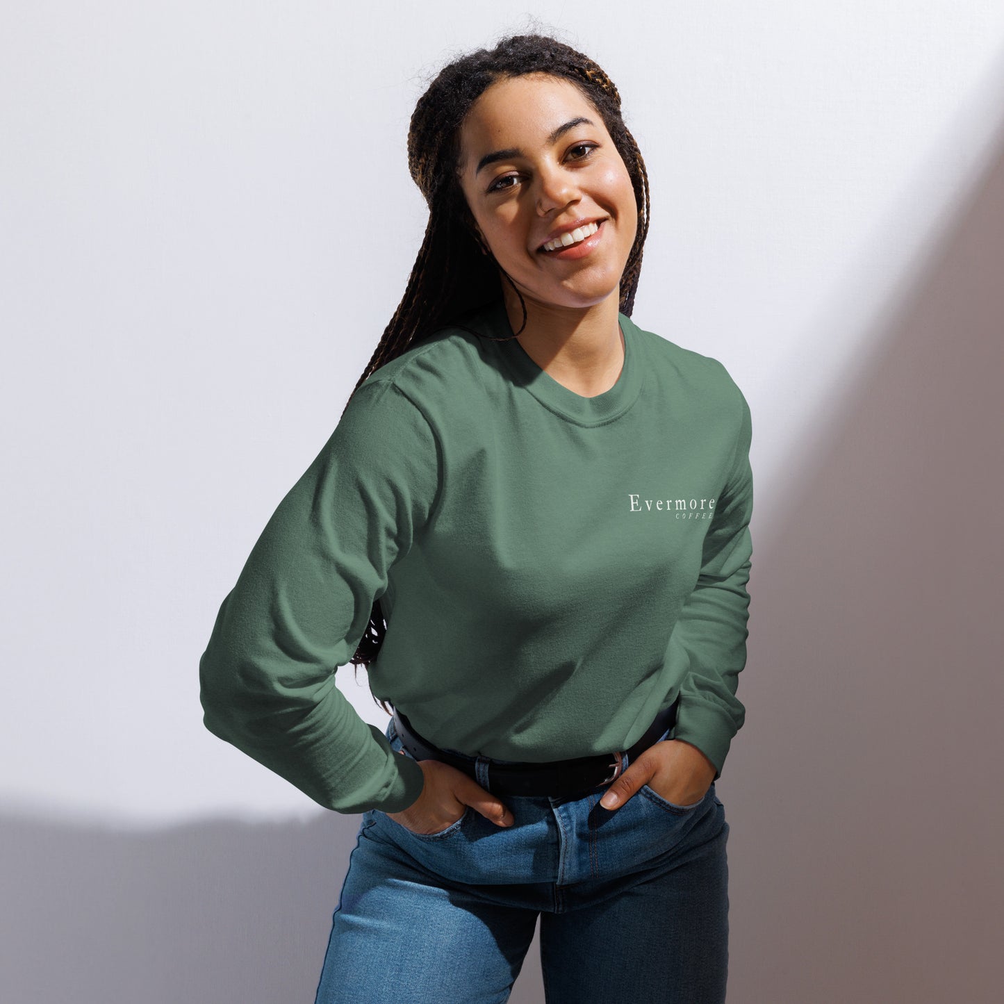 Evermore Coffee Long-Sleeve Shirt